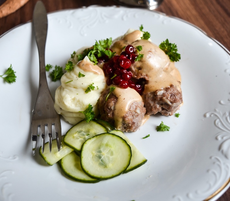 Köttbullar med potatismos