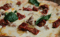 pizza närbild