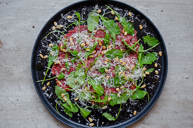 Carpaccio på oxfilé