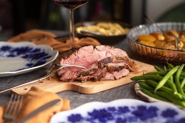Lammrostbiff sous vide