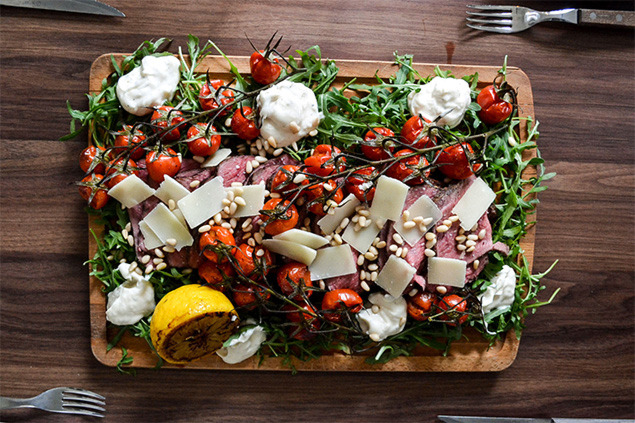 Ryggbiff tagliata